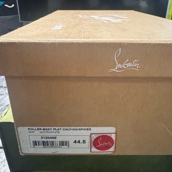 Christian Louboutin Brown Shoe Box with White Logo - Picture 2 of 5